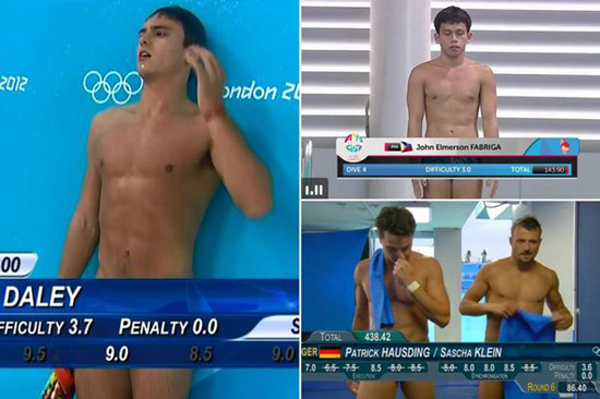 Naked Diving In Olympics