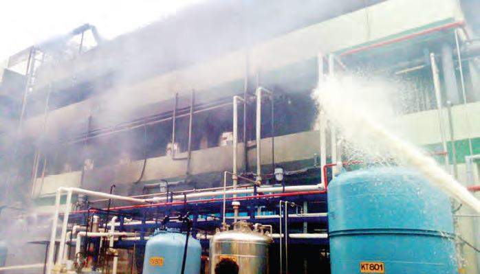 Massive Fire At Malladi Drug Factory In Tirupati Workers Sustain