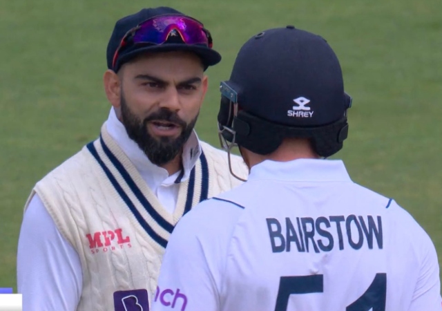 IND Vs ENG 2022 Virat Kohli Sledges Jonny Bairstow Video Viral