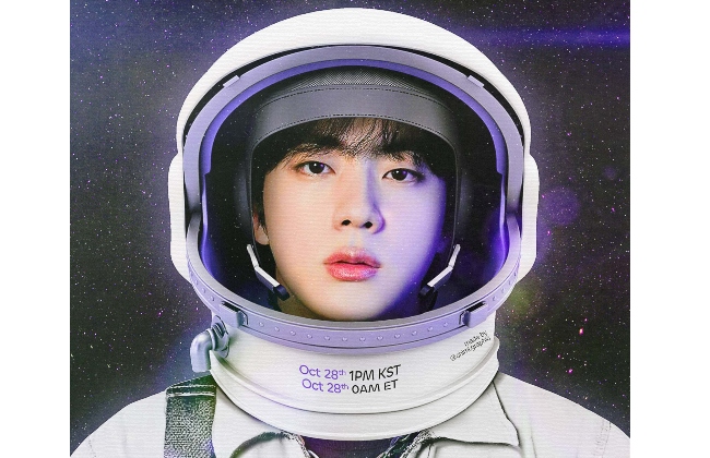 Jin On Mission To Steal Hearts Of ARMY Once Again With The Astronaut