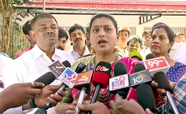 AP Minister Roja Blasts TDP MLA Balakrishna Over Emergency Like