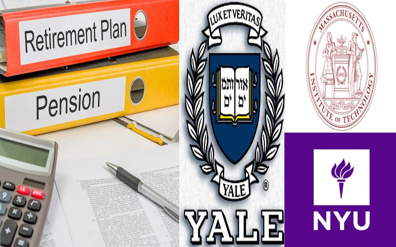 Yale, MIT, NYU Sued Over Employee Retirement Plans