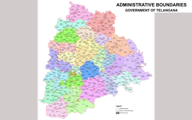 Telangana Govt Issues Draft Notification On New Districts