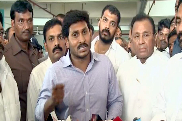 Chandrababu To Be Blamed For Nellore Fire Cracker Blast: YS Jagan