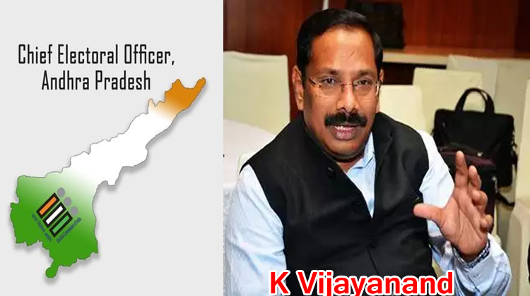 K Vijayanand Appointed As AP Chief Electoral Officer