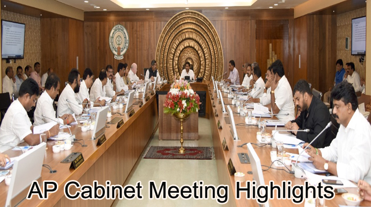 AP Cabinet Meeting Key Decisions And Highlights