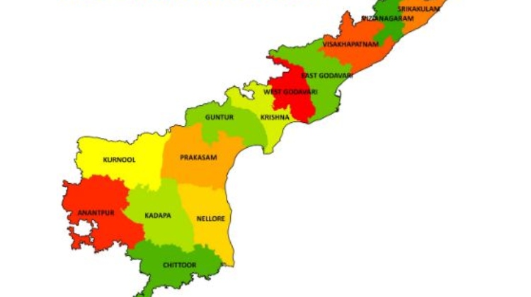 Andhra Pradesh Districts' Reorganisation After Census? AP Districts ...