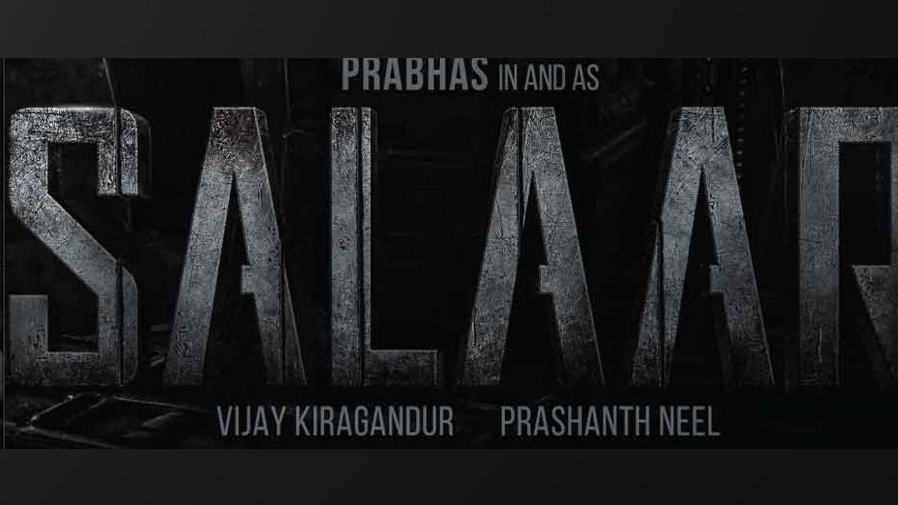 Prabhas Salaar Movie Title Creates Controversy On Social Media As It Is ...