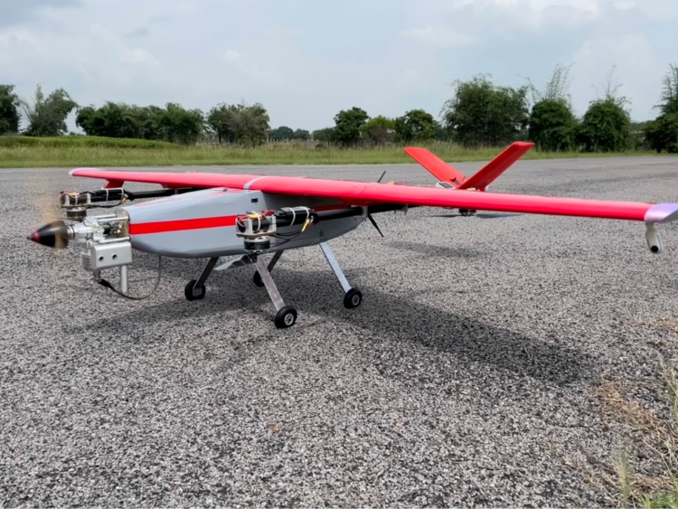 T-Works Built Autonomous Hybrid UAV Covers 45km