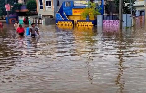 Tirupati Worst Hit in AP Rains, Swarnamukhi River in Spate