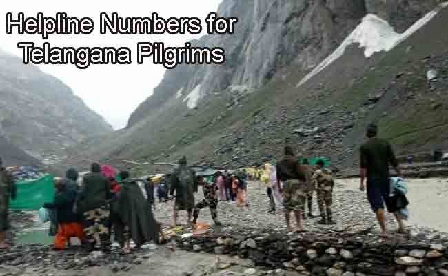 Amarnath Yatra Helpline Numbers For Telangana Pilgrims