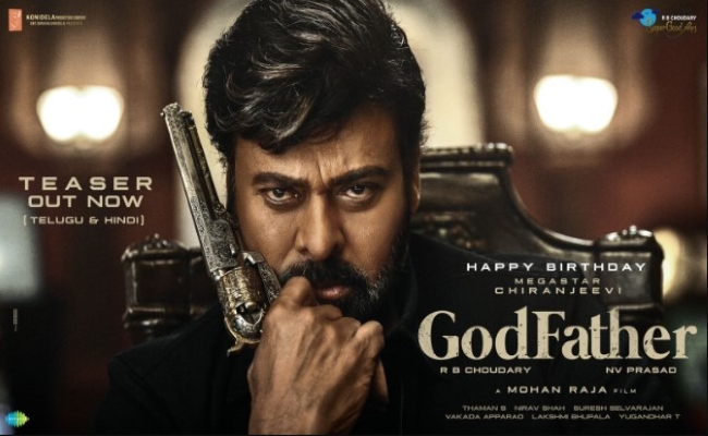 Megastar Chiranjeevi's Godfather Teaser Out