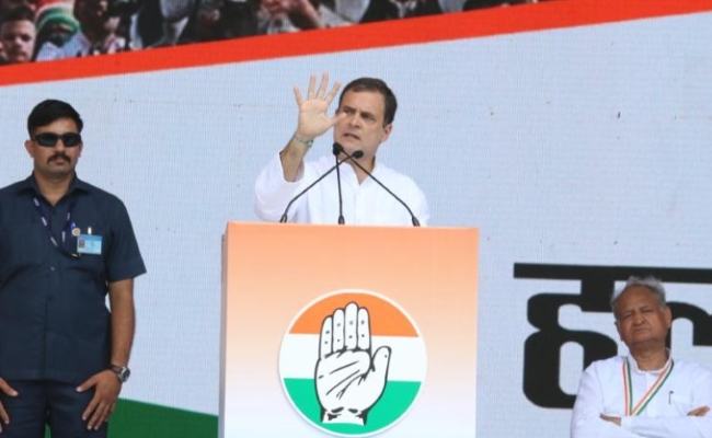 At Congress Halla Bol Rally Workers Raise Chorus For Making Rahul Party Chief