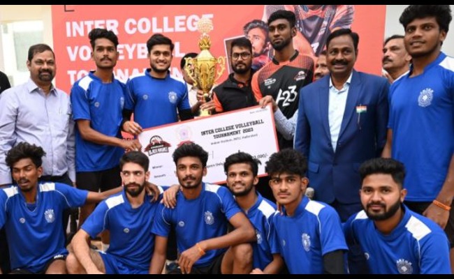 JNTUH (South Zone) Wins Hyderabad Black Hawks Inter-collegiate ...