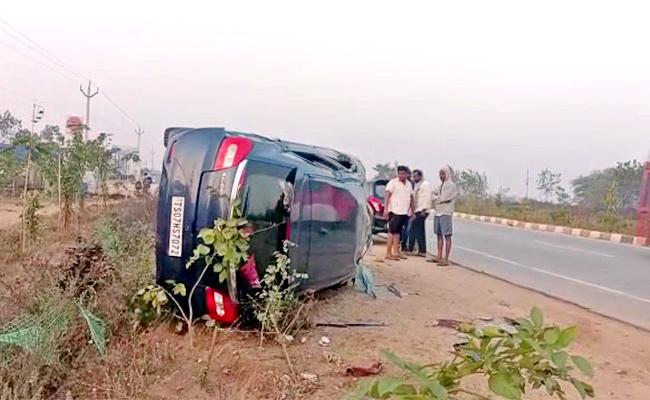 Three Killed In Road Accident Near Pembarthi