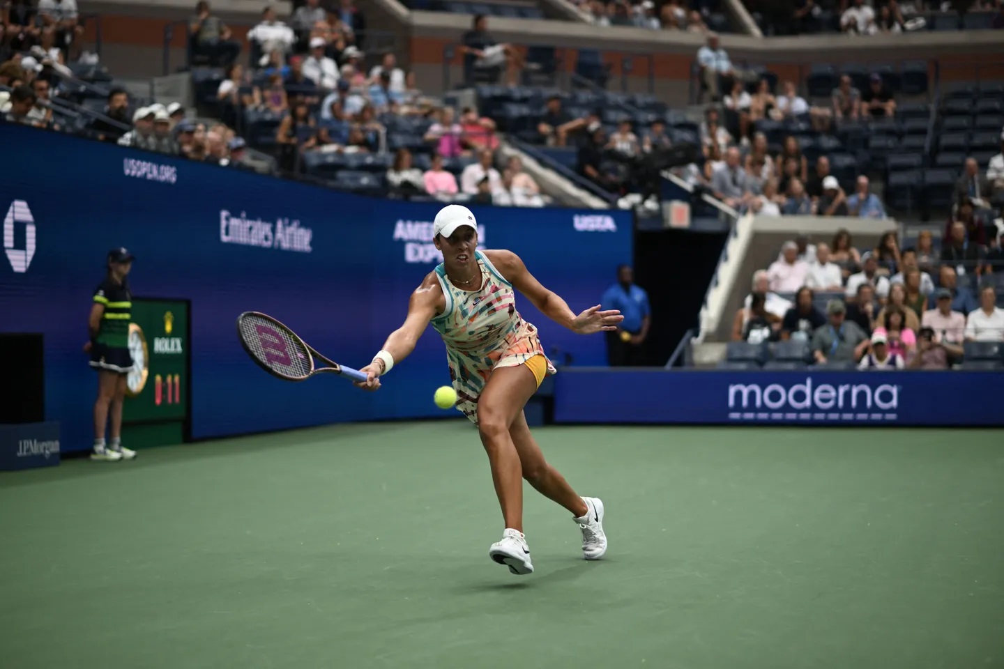 US Open Madison Keys stuns Pegula to set up quarters clash with