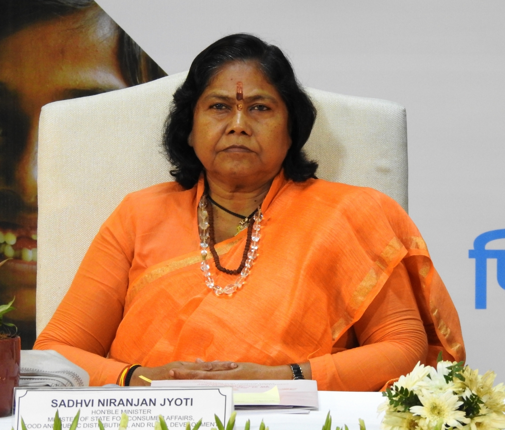 Minister Sadhvi Niranjan said - MPs wasted 2.30 hours, Trinamool Congress did not give time to meet