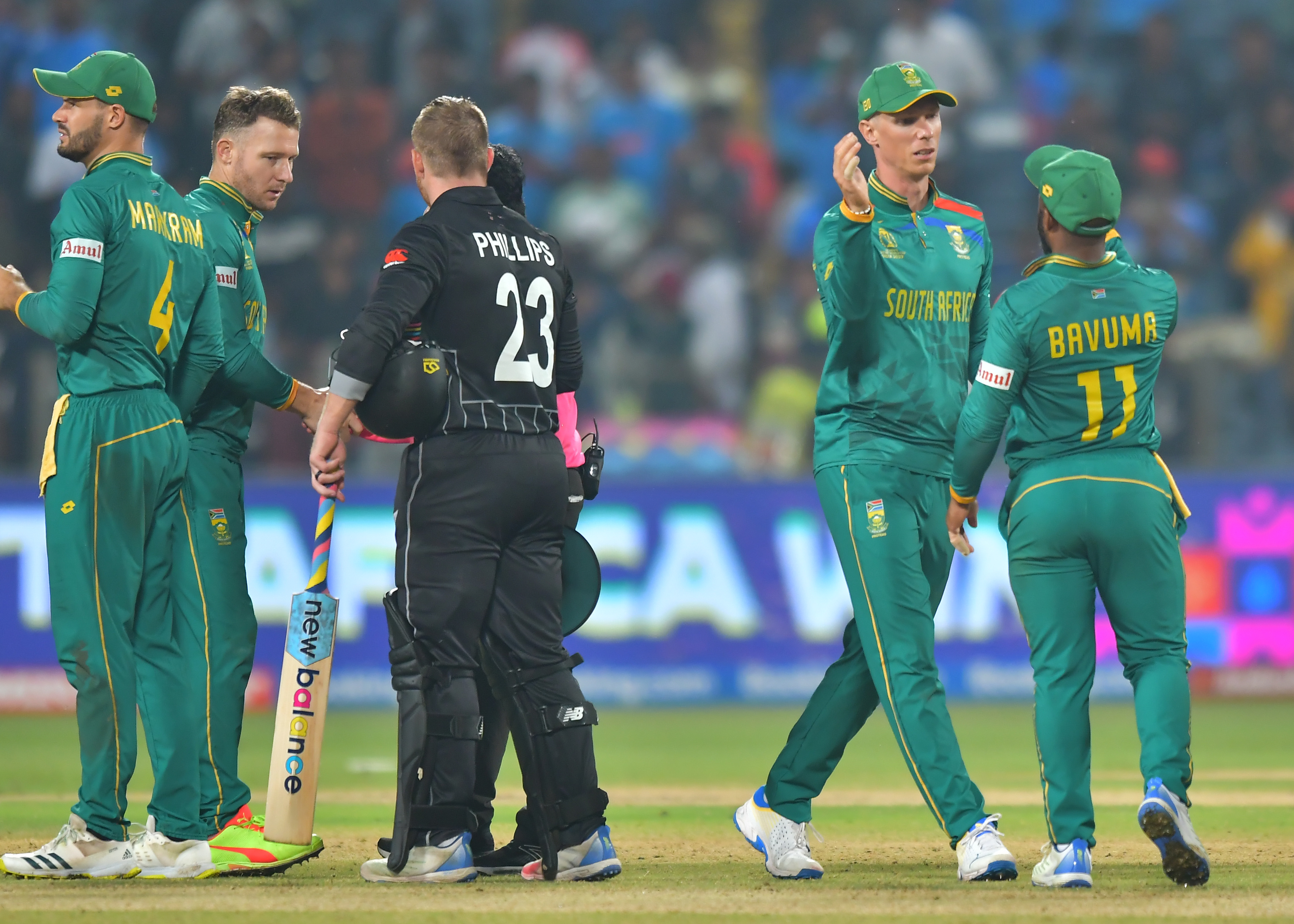 Mens Odi Wc South Africa Dominates New Zealand For Massive 190 Run Win