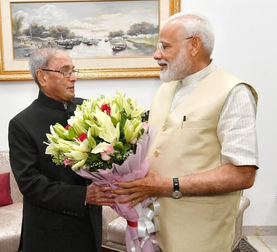 Pranab Said Modi Only PM After Indira With 'the Ability To Feel The ...