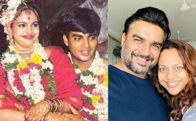 Dinner Date: Madhavan and Wife Sarita Celebrate 25th Wedding Anniversary