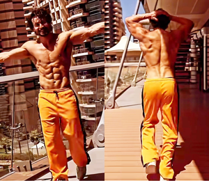 Tiger Shroff flaunts his washboard abs, toned physique in new Instagram ...