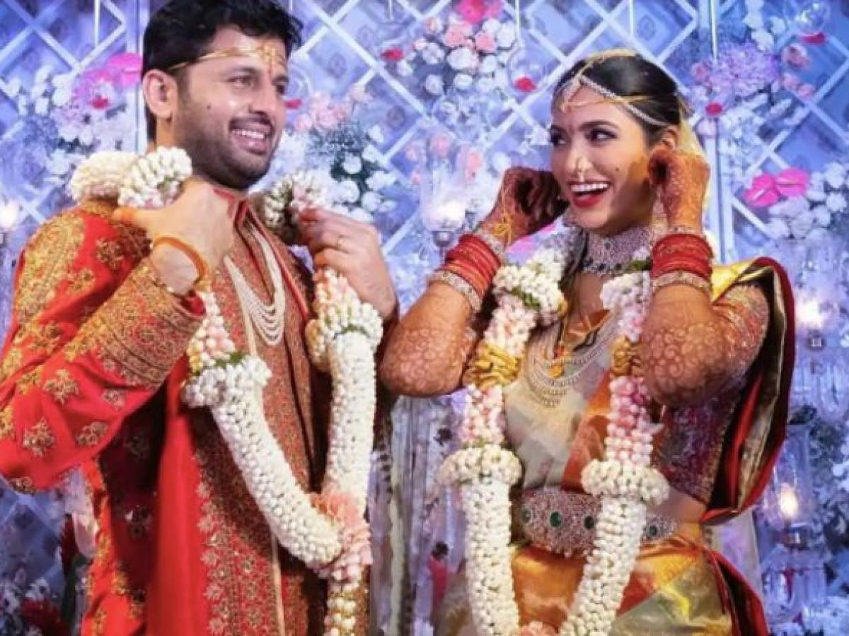 Tollywood Hero Nithiin Weds Shalini At Falaknuma Palace Nithiin ...