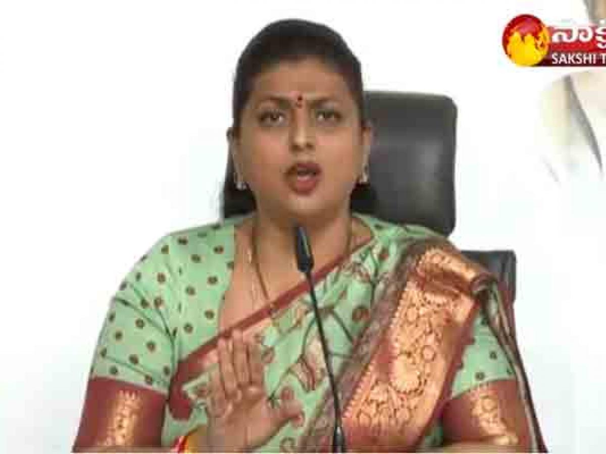 1200px x 900px - What Has Chandrababu Done For Women: AP Minister RK Roja