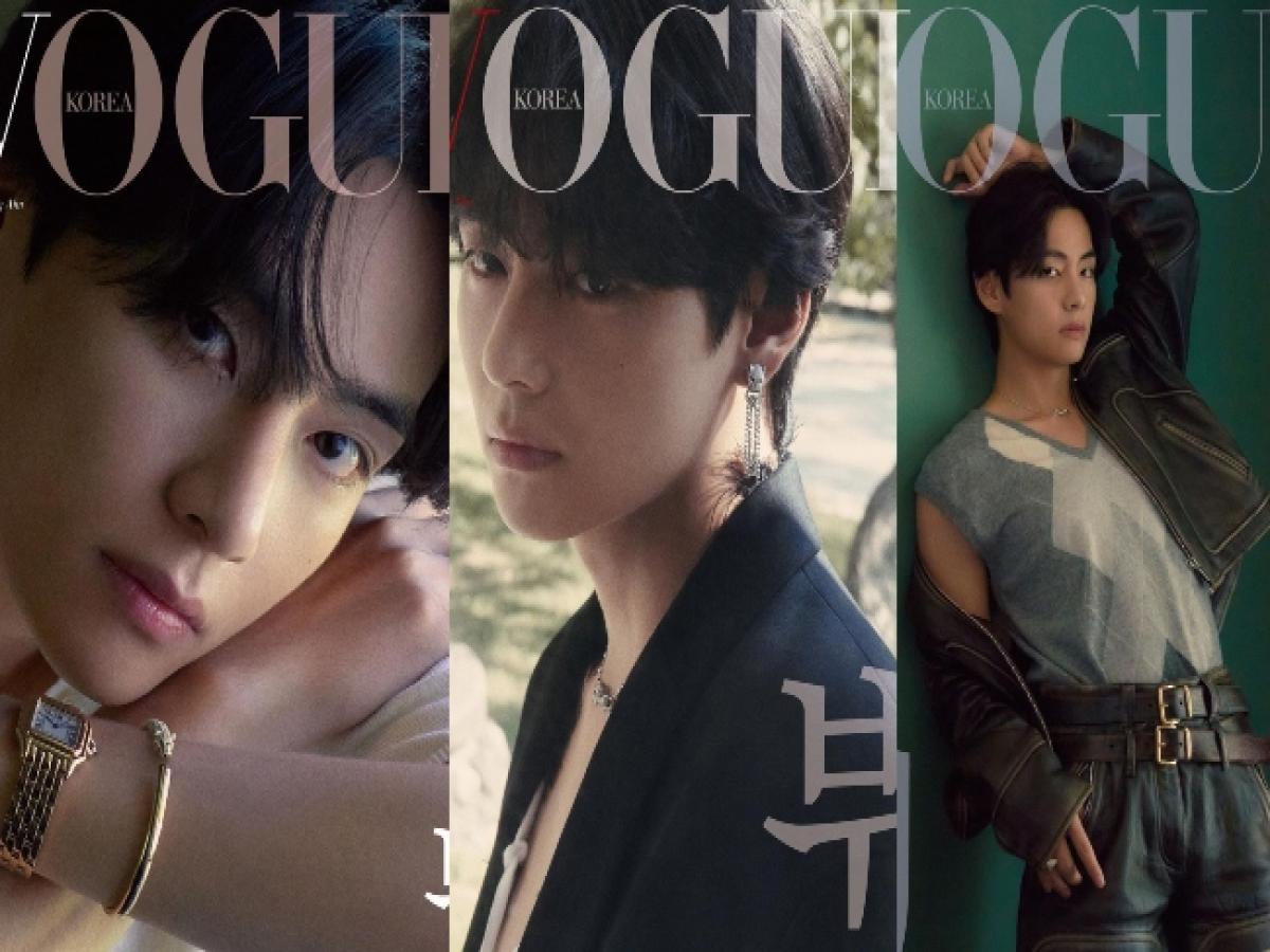 BTS V on Vogue Korea  V vogue bts, Kim taehyung, Vogue korea