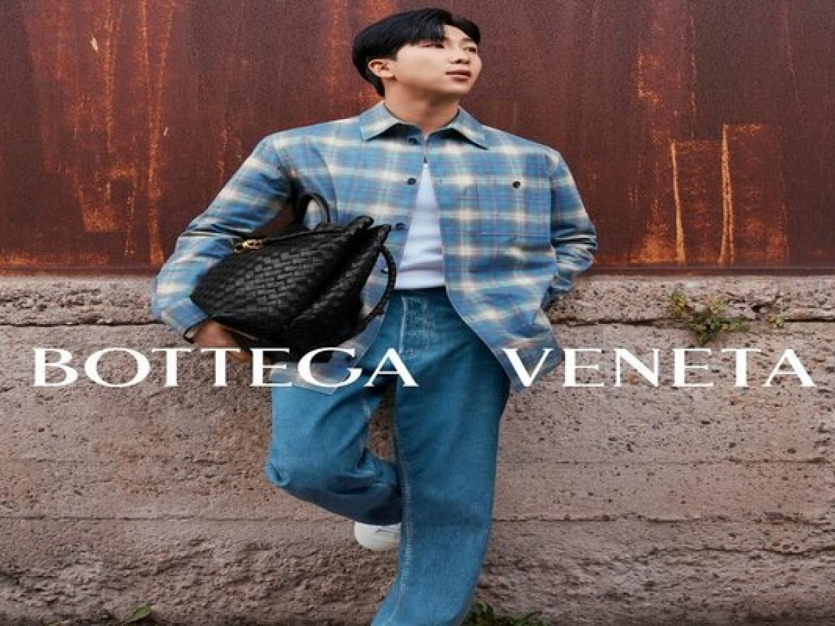 BTS RM at BOTTEGA VENETA Milan Fashion Show (Italy)