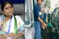 Vijayamma demands rollback of diesel price hike - Sakshi Post