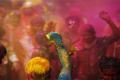 Holi spirit envelopes city - Sakshi Post