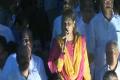 Sharmila braves rain in Vizianagaram - Sakshi Post