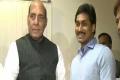 YS Jagan meets BJP chief Rajnath Singh seeking support - Sakshi Post