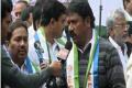 Jagan starts his anti-bifurcation dharna at Jantar Mantar - Sakshi Post