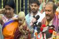 Mohan Babu family prays at Tirumala - Sakshi Post