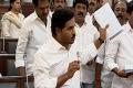 YSRCP stages walkout over IKP workers&#039; woes - Sakshi Post