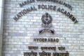 Stones pelted at building inside police academy in Hyderabad - Sakshi Post