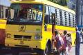 School buses for Chandrababu&#039;s show - Sakshi Post