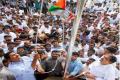 YSRCP chief YS Jagan hoists tricolour - Sakshi Post