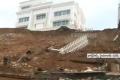 Wall collapses in Jubilee Hills, damages property - Sakshi Post