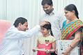 KCR gifts Rs 10 lakh to Class III student - Sakshi Post