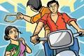 Chain snatchers&#039; low tech getaway from the hi-Tech police - Sakshi Post