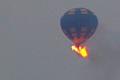 The hot air balloon caught fire and crashed near Lockhart, a city in the central part of the US state of Texas. - Sakshi Post