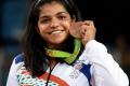 Uttar Pradesh Chief Minister Akhilesh Yadav announced Rani Laxmi Bhai Award for Olympic medallist Sakshi Malik hailing from Haryana.