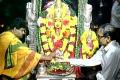 PV Sindhu’s father Venkata Ramana along with family members on Friday offered prayers at Sri Ratnalamma temple in Pedavegi village. - Sakshi Post