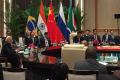 Prime Minister Narendra Modi at a meeting of BRICS nations, held on the sidelines of the G-20 Summit in Hangzhou of China. - Sakshi Post