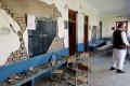 The damaged school building in Battagram district. - Sakshi Post