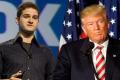 Facebook co-founder Dustin Moskovitz (left) and US presidential hopeful Donald Trump - Sakshi Post