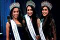 Miss Diva 2016 Roshmitha Harimurthy (c) with first runner-up Srinidhi Shetty and second runner-up Aradhana Buragohain - Sakshi Post