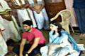 Chaitanya and Samantha squatting on the floor to perform a pooja - Sakshi Post